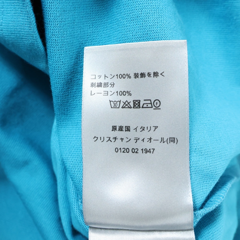DIOR(ディオール) CD Icon S/S Tee 943J605A0554 CDロゴ半袖Tシャツ ブルー