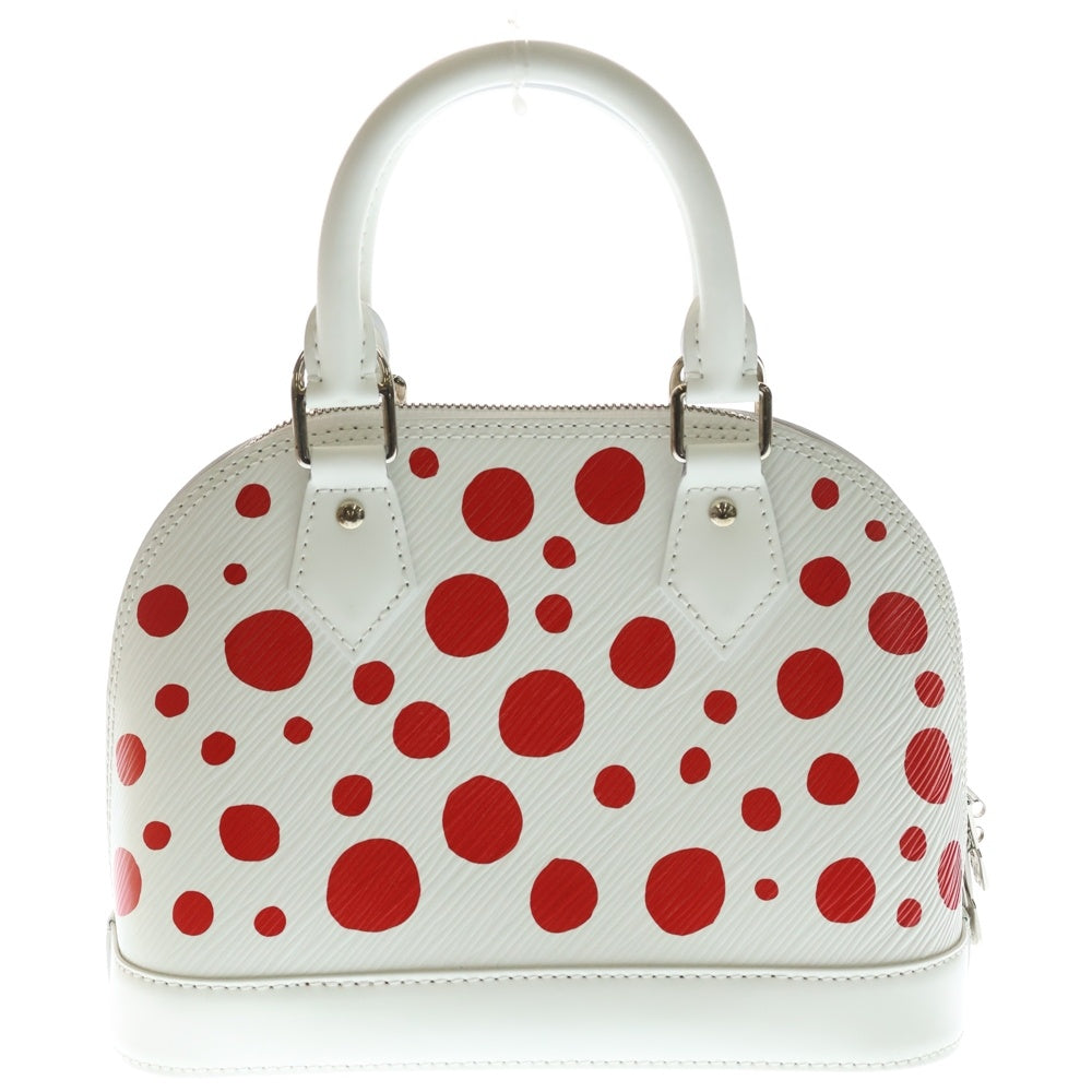 LOUIS VUITTON(ルイヴィトン) ×YK Epi Alma BB 2way Hand Bag M21712 ×草間彌生 エピ アルマBB 2WAYハンドバッグ ホワイト/レッド レディース