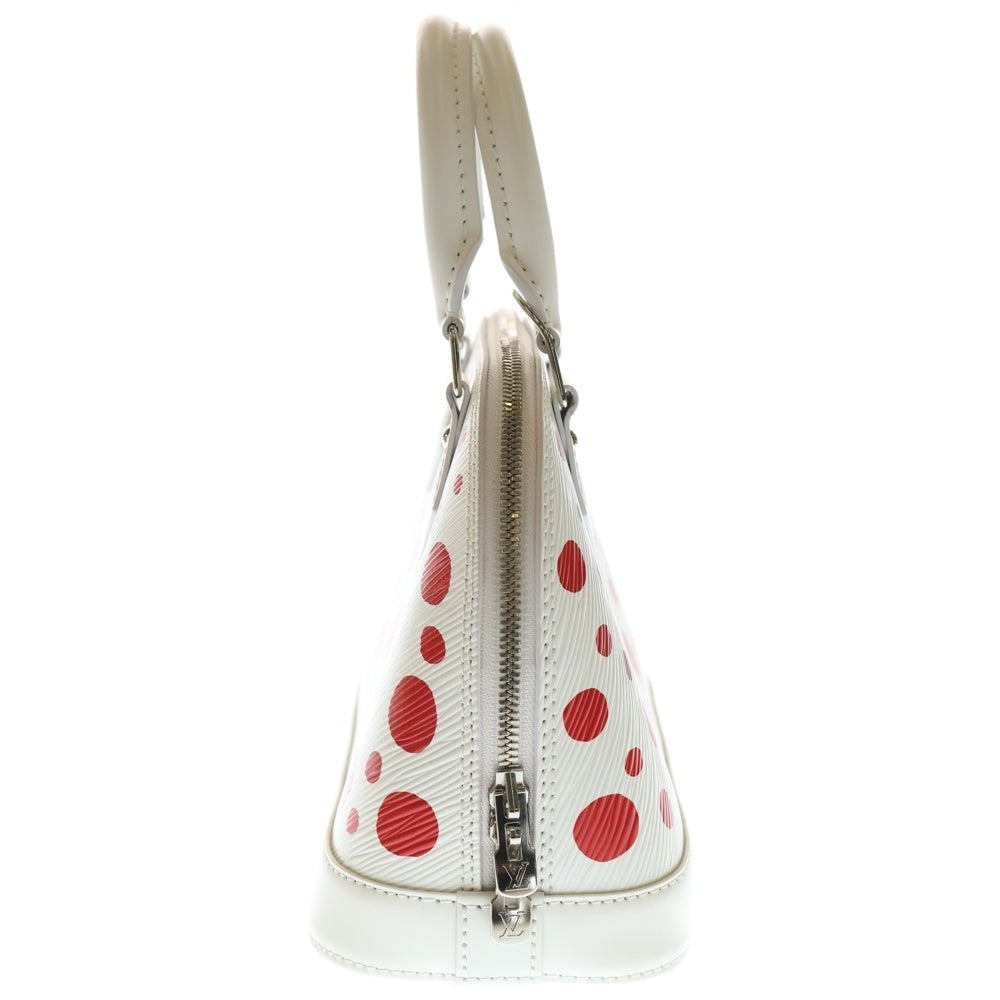 LOUIS VUITTON(ルイヴィトン) ×YK Epi Alma BB 2way Hand Bag M21712 ×草間彌生 エピ アルマBB 2WAYハンドバッグ ホワイト/レッド レディース