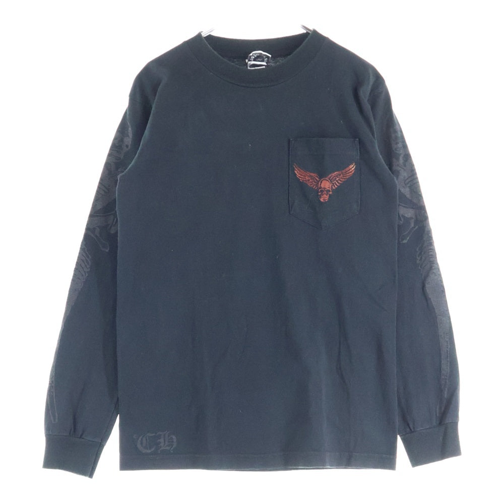 CHROME HEARTS(クロムハーツ) OLD FOTI L/S Tee オールドモデル フォティ マハリア Tシャツ 長袖カットソー ブラック