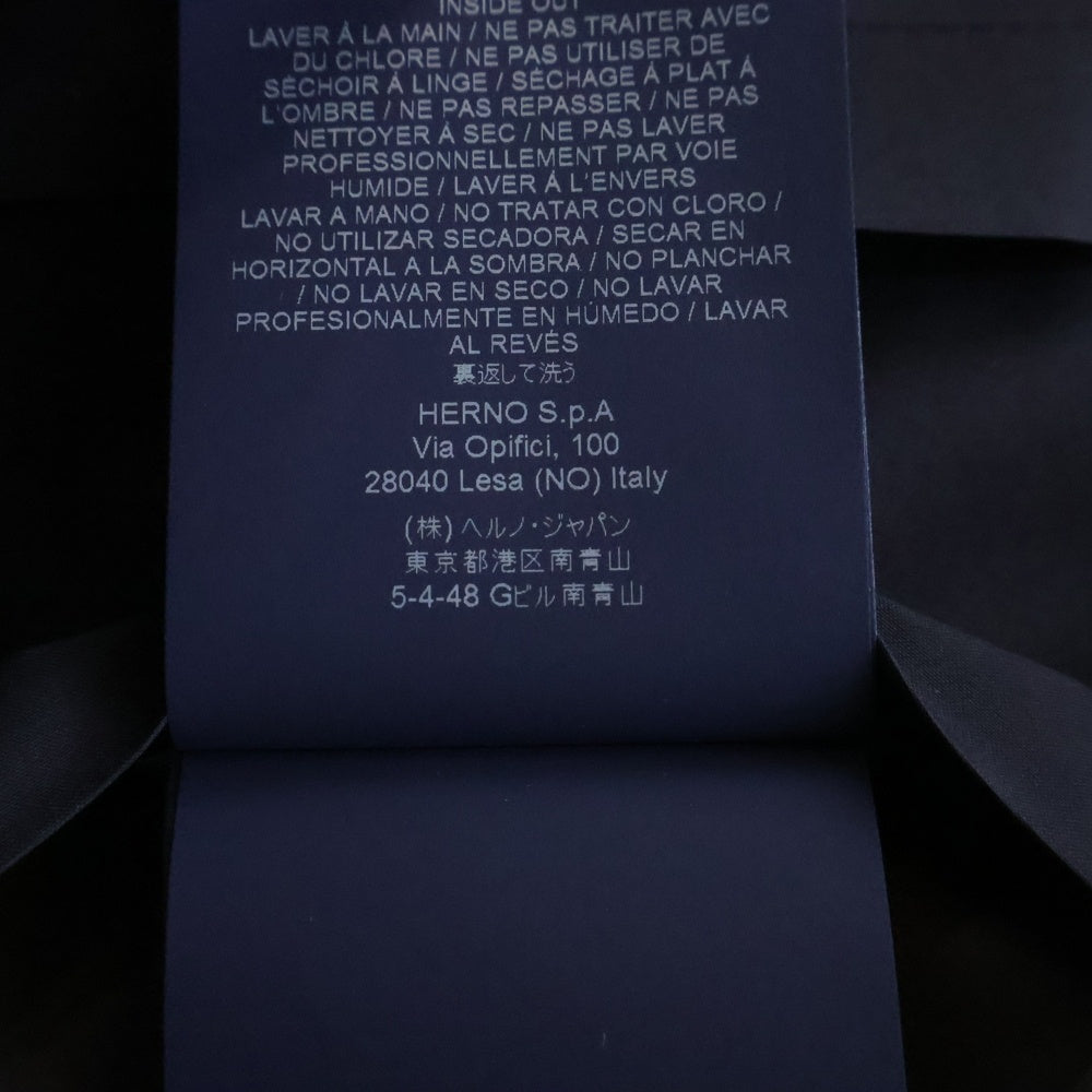 HERNO(ヘルノ) Laminar GORE-TEX GI040UL ジップアップ ジャケット ネイビー