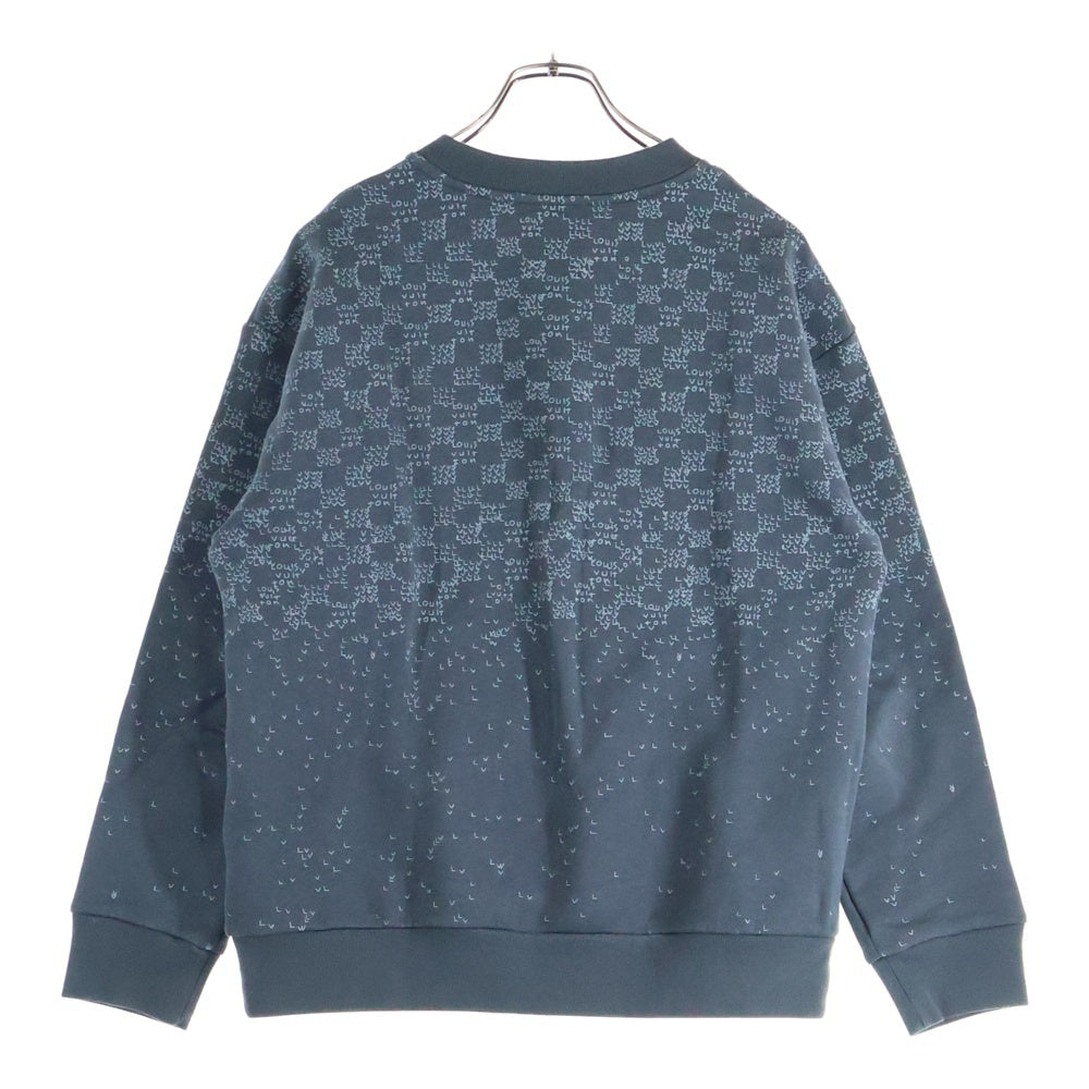 LOUIS VUITTON(ルイヴィトン) ダミエスプレッドプリンテッド スウェット グレー RM222M IHN HNY11W