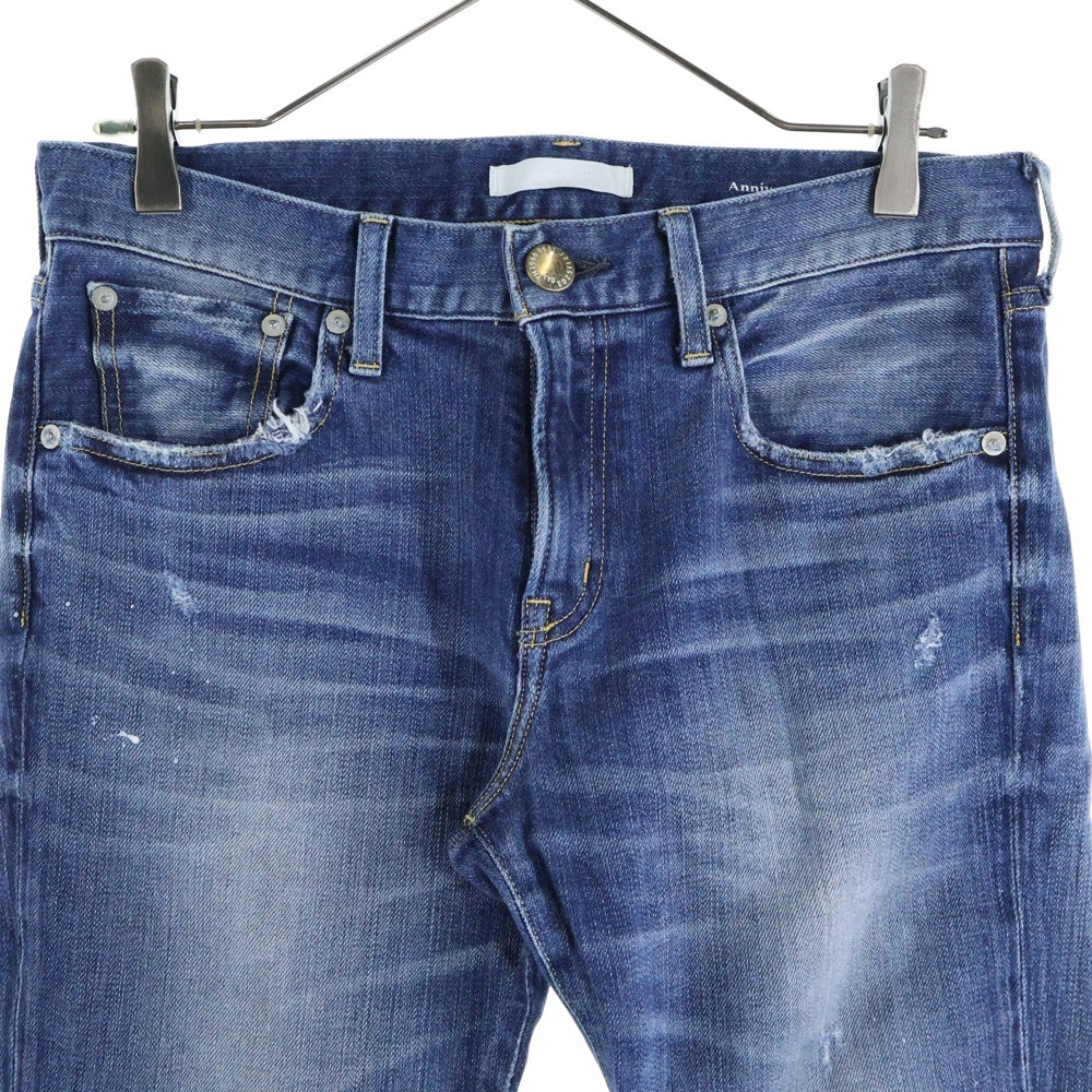 RED CARD(レッドカード) ジップフライ デニムパンツ インディゴ レディース 25506