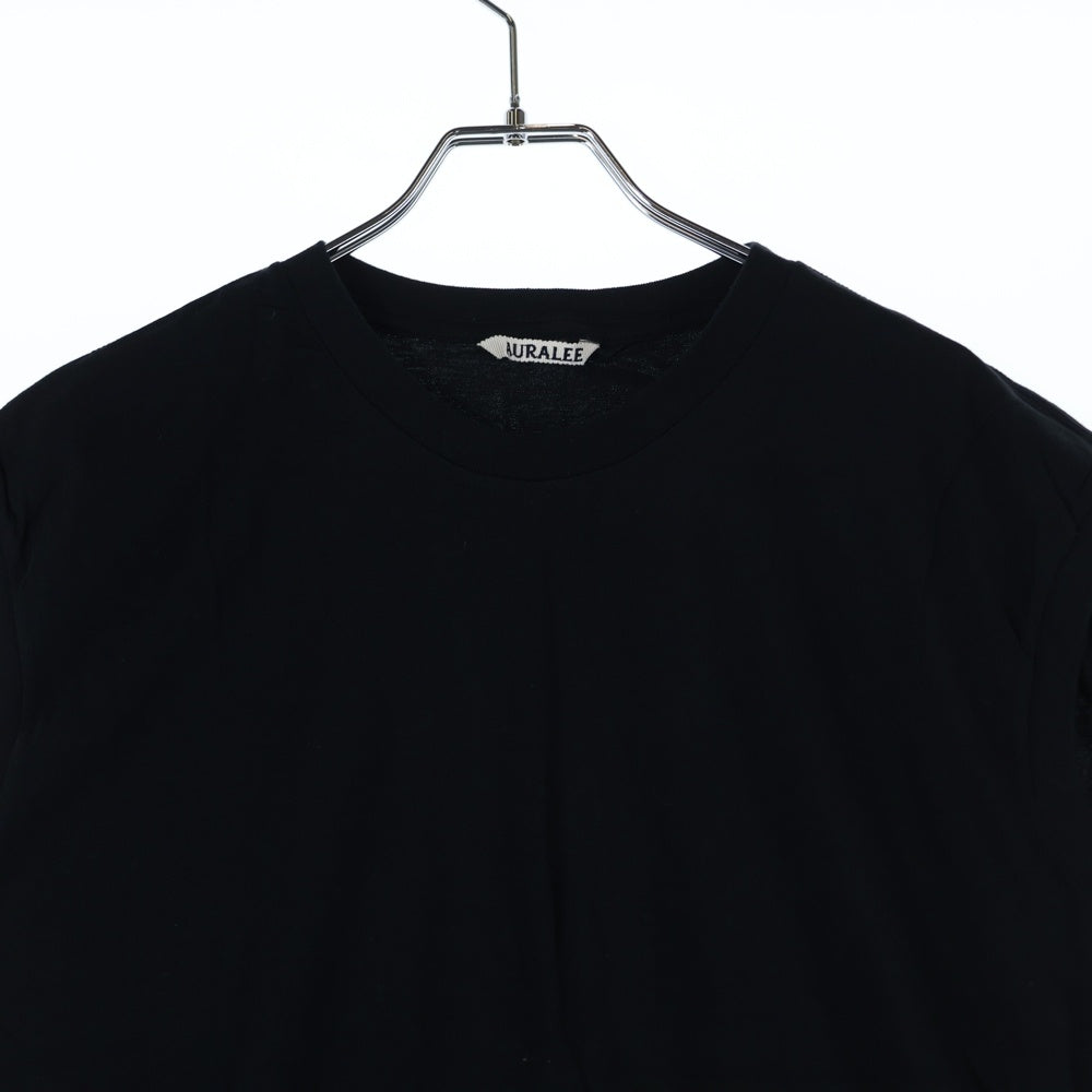 AURALEE(オーラリー) 19SS SEAMLESS CREW NECK SLEEVELESS A9ST07ST ノースリーブ Tシャツ カットソー ブラック