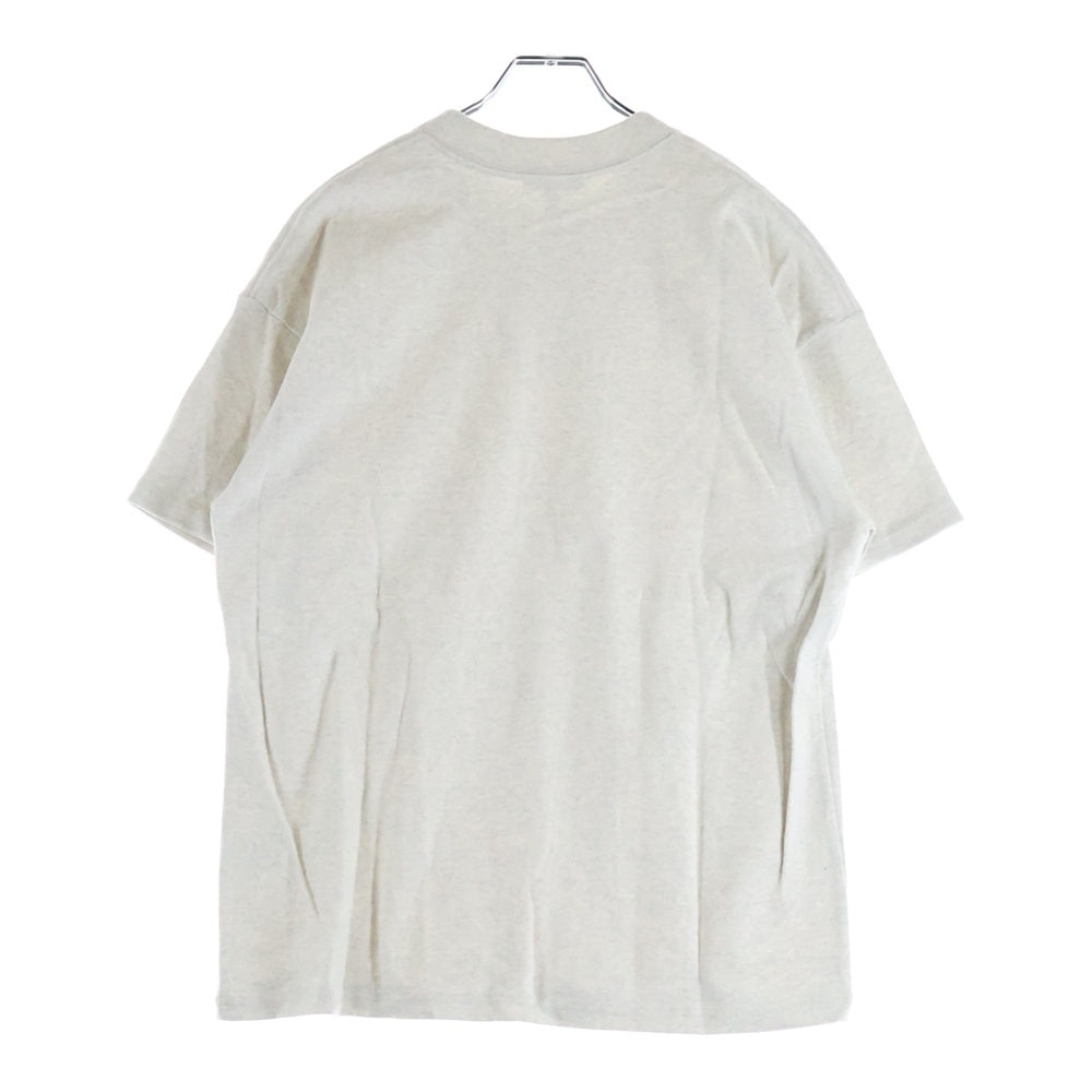 HYKE(ハイク) HEAVY WEIGHT CREW NECK HALF SLV TEE 202-12282 半袖Tシャツ カットソー グレー
