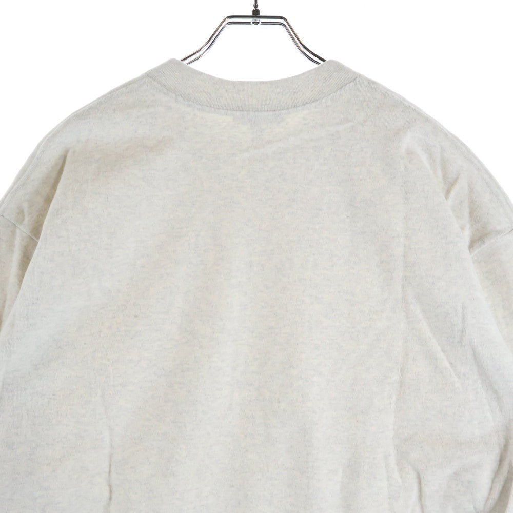 HYKE(ハイク) HEAVY WEIGHT CREW NECK HALF SLV TEE 202-12282 半袖Tシャツ カットソー グレー