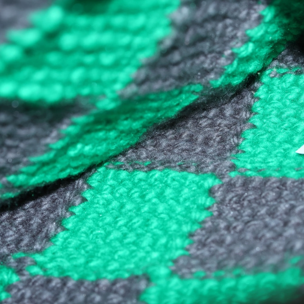 MARNI(マルニ) DIAMOND ニット ミニハンドバッグ グリーン/グレー SHMH0050A0 FW305