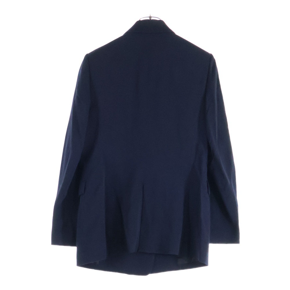 ebure(エブール) ライトドライウール ダブルテーラードジャケット ネイビー レディース 9910400220