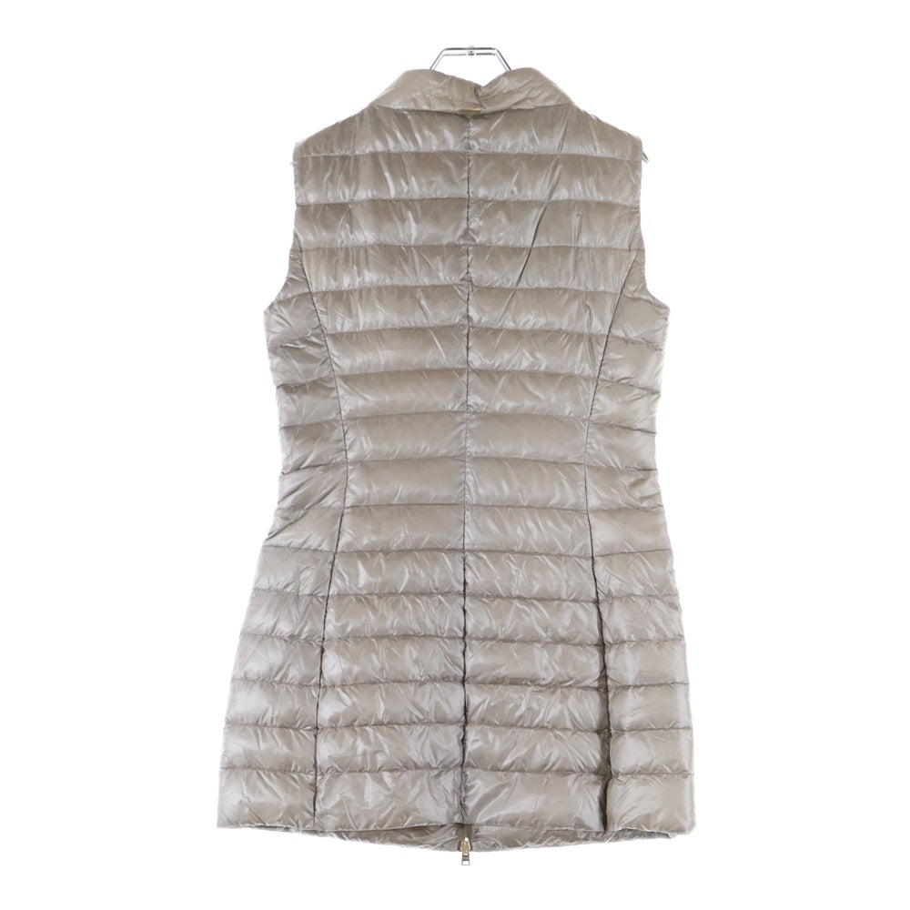 HERNO(ヘルノ) ロング ライトダウンベスト ベージュ レディース PI0262D-12017