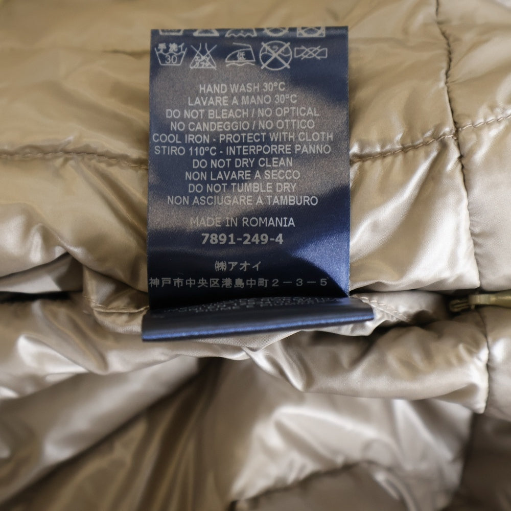 HERNO(ヘルノ) ロング ライトダウンベスト ベージュ レディース PI0262D-12017