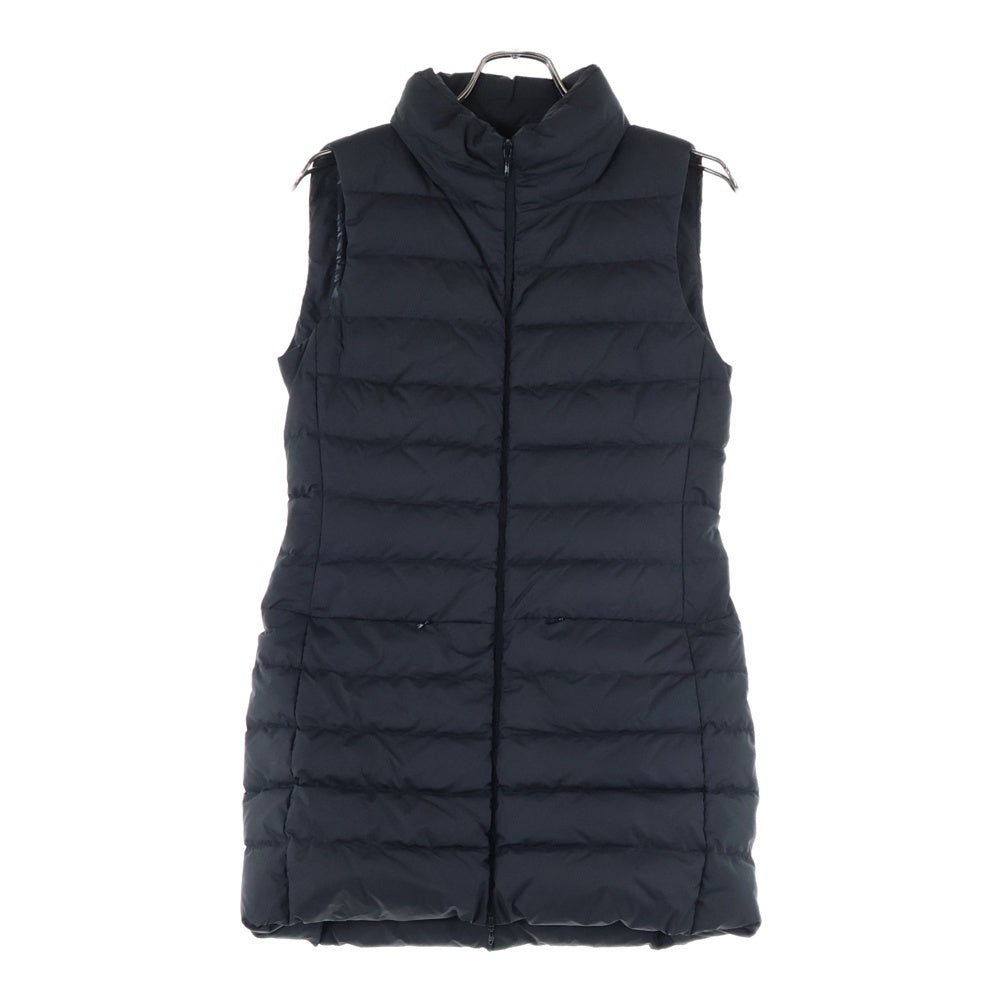 HERNO(ヘルノ) ロング ライトダウンベスト ブラック レディース