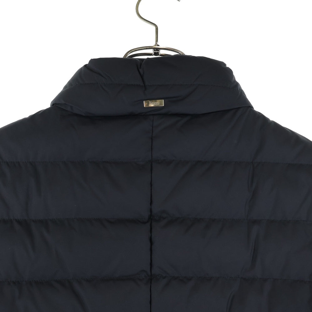 HERNO(ヘルノ) ロング ライトダウンベスト ブラック レディース PI0188D-13220
