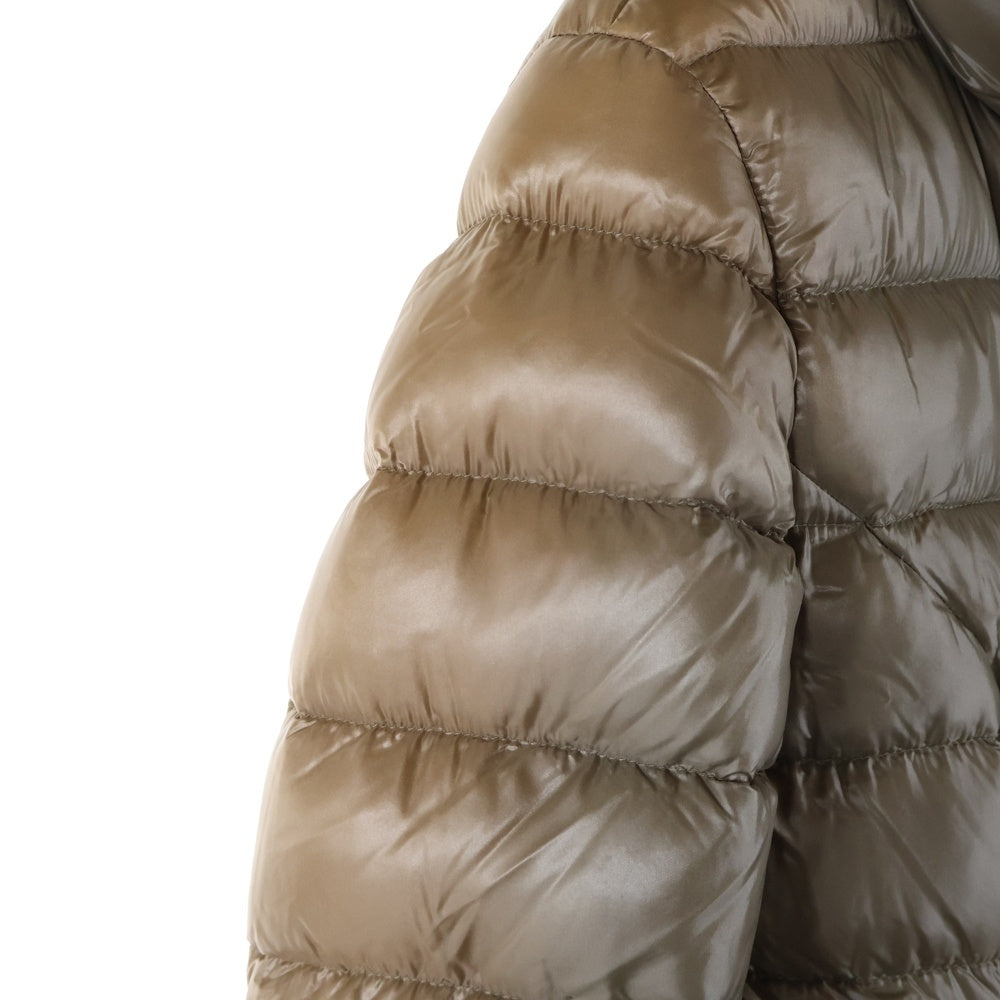 HERNO(ヘルノ) フード ジップアップ ダウンコート ブラウン レディース PI0045D-12017