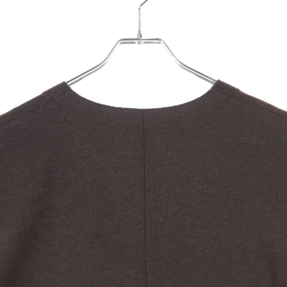 TOMORROWLAND(トゥモローランド) 【BALLSEY】 ウール混 ノースリーブ ワンピース ブラウン レディース 11-06-24-06704