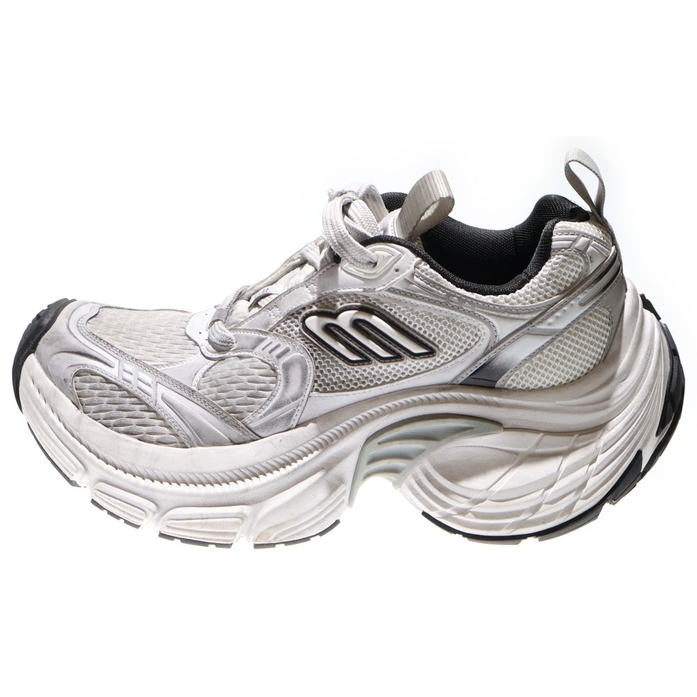 BALENCIAGA(バレンシアガ) 10XL SNEAKER 792779 テンエックスエル メッシュチャンキーソール ローカットスニーカー ホワイト