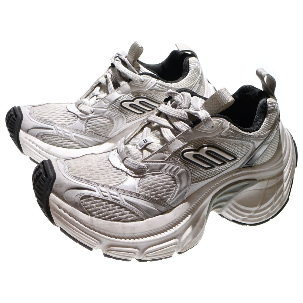 BALENCIAGA(バレンシアガ) 10XL SNEAKER 792779 テンエックスエル メッシュチャンキーソール ローカットスニーカー ホワイト