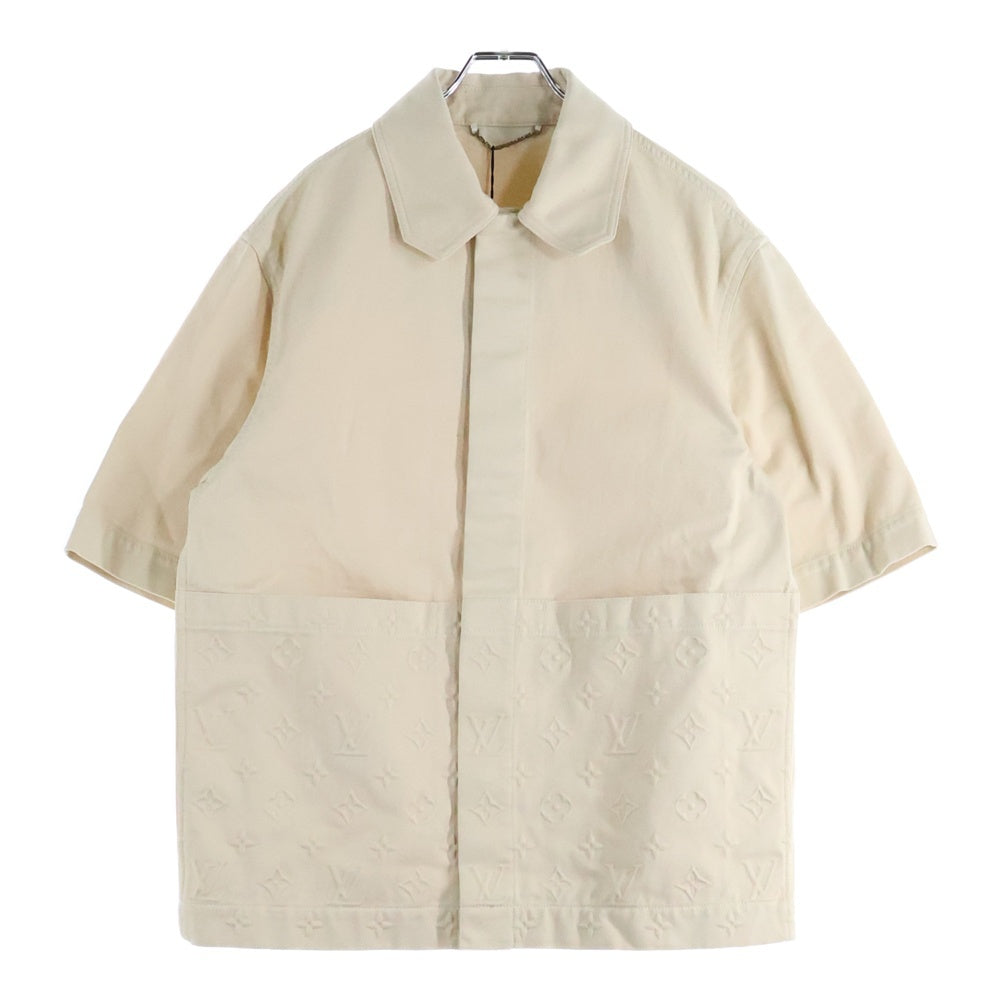 LOUIS VUITTON(ルイヴィトン) 23SS モノグラム切替ワーク半袖シャツ
