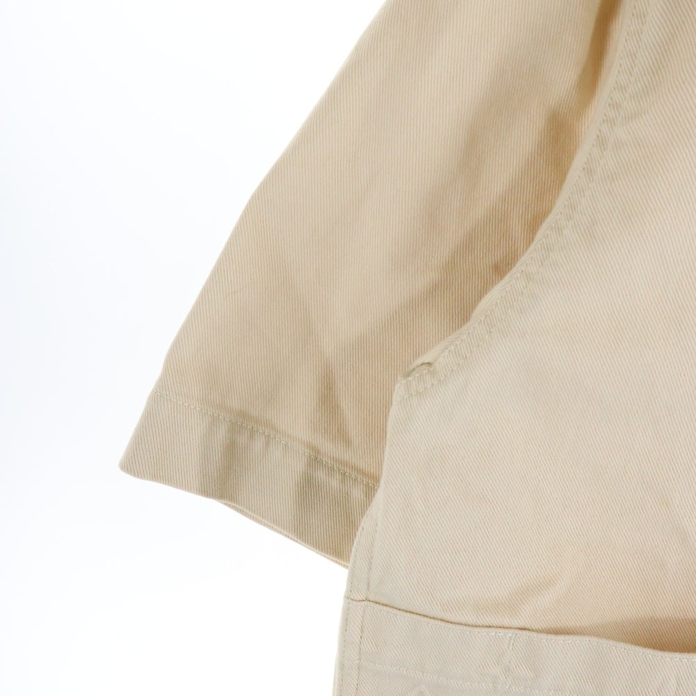 LOUIS VUITTON(ルイヴィトン) 23SS モノグラム切替ワーク半袖シャツ ベージュ RM231Q TZ0 HOS46W