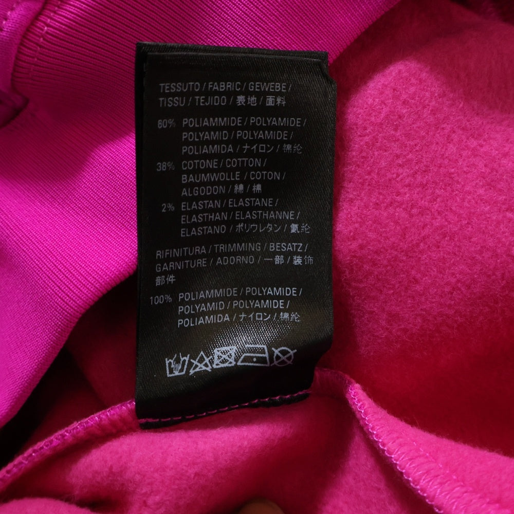 BALENCIAGA(バレンシアガ) 21SS THIS IS NOT 657683 TKVE3 プリント プルオーバーパーカー フーディ ピンク レディース