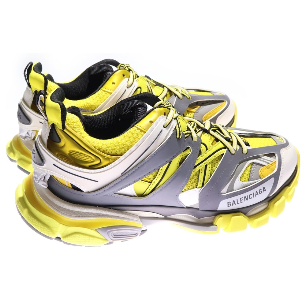 BALENCIAGA(バレンシアガ) TRACK TRAINERS 542023 トラック トレーナー ローカットスニーカー ホワイト/イエロー