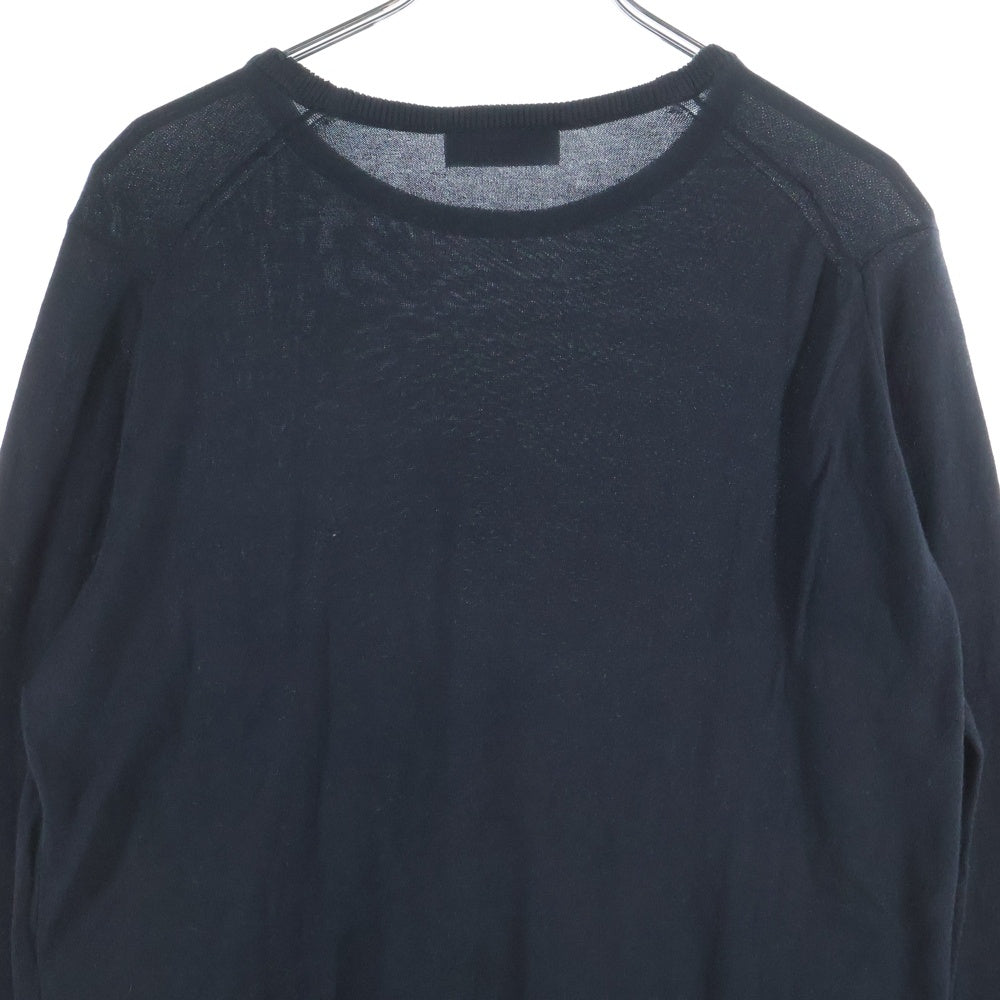 JOHN SMEDLEY(ジョンスメドレー) クルーネックニット セーター ブラック