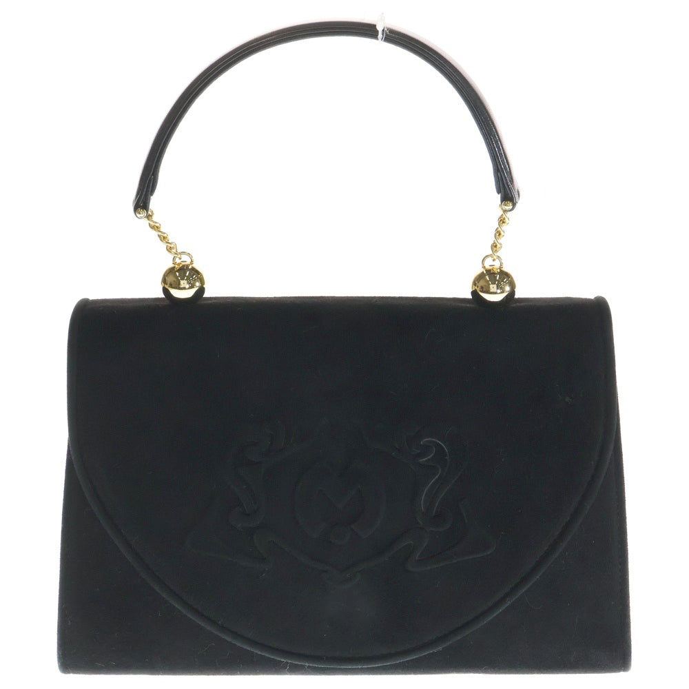 Mila Schoen(ミラショーン) ハンドバッグ スウェード ショルダーバッグ ブラック レディース