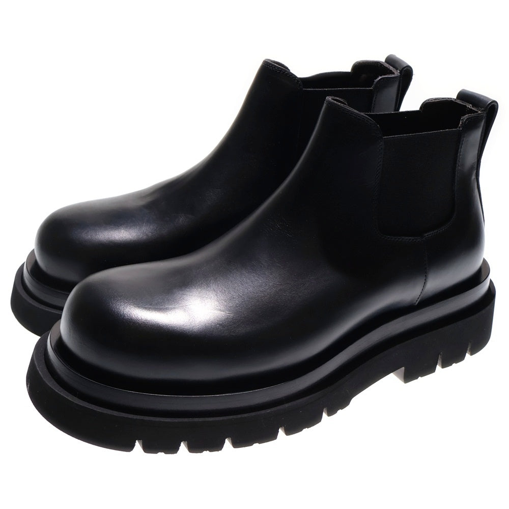 BOTTEGA VENETA(ボッテガヴェネタ) ラグ チェルシーアンクルブーツ ブラック