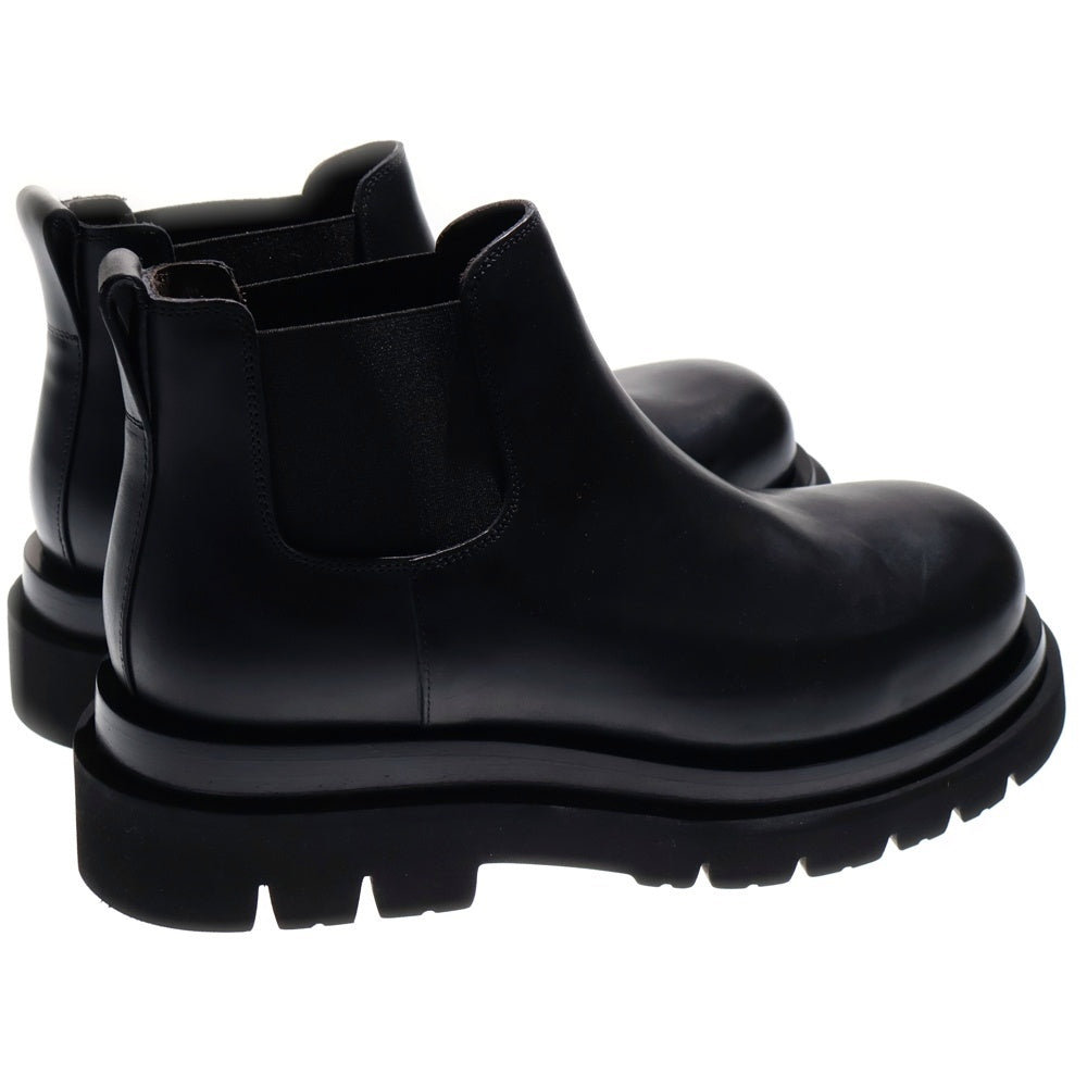 BOTTEGA VENETA(ボッテガヴェネタ) ラグ チェルシーアンクルブーツ ブラック