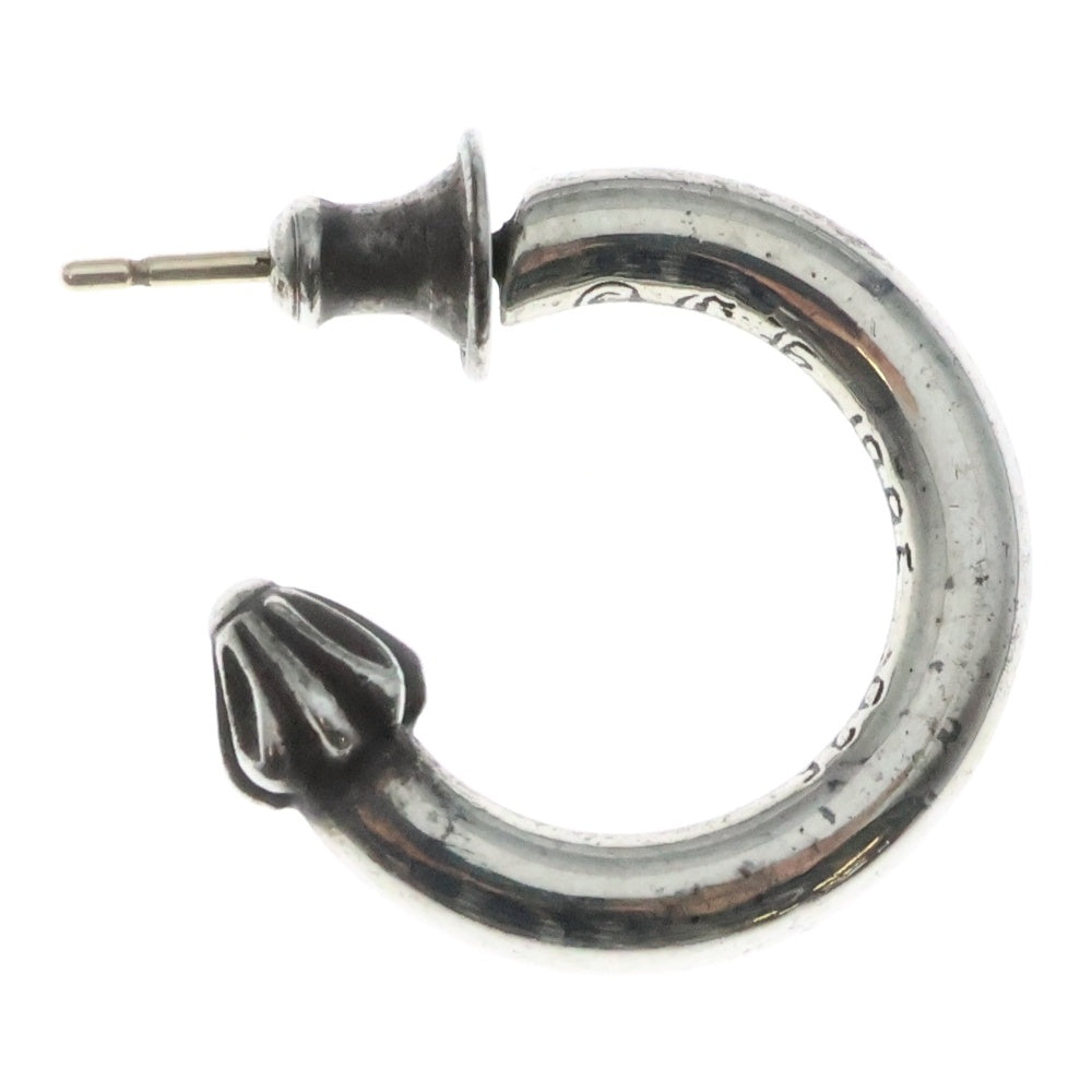CHROME HEARTS(クロムハーツ) HOOP PLAIN プレーン フープピアス シルバー BCA101