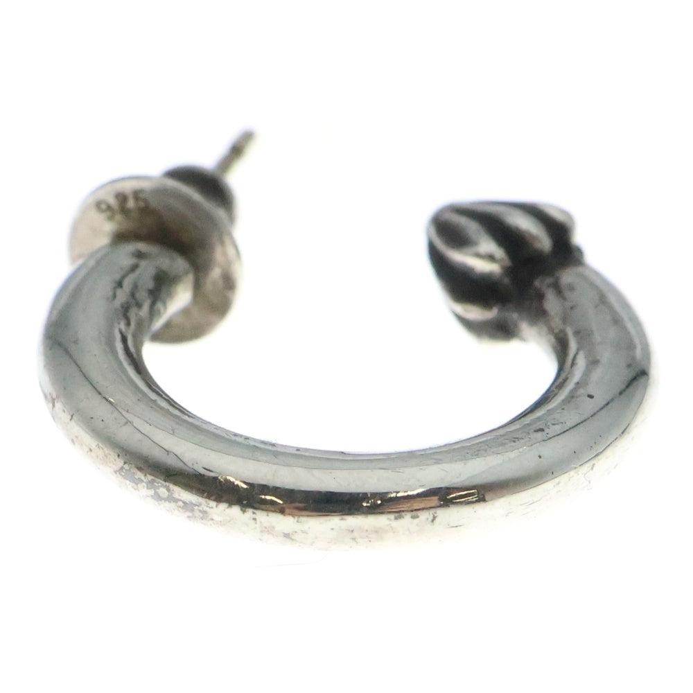 CHROME HEARTS(クロムハーツ) HOOP PLAIN プレーン フープピアス シルバー BCA101