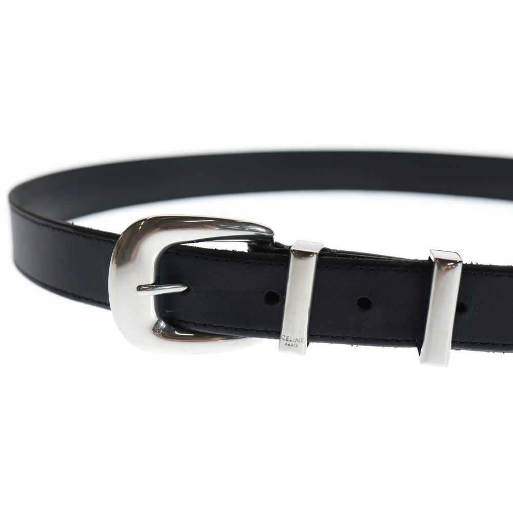 CELINE(セリーヌ) ELEGANT CHARM 1 エレガントチャーム ベルト F-NE-3203 ブラック レディース