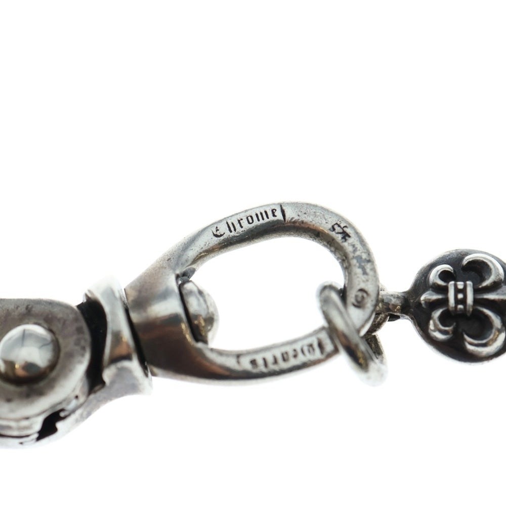 CHROME HEARTS(クロムハーツ) 2BALL SHORT-S 1クリップショート#1フレアボール ウォレットチェーン シルバー