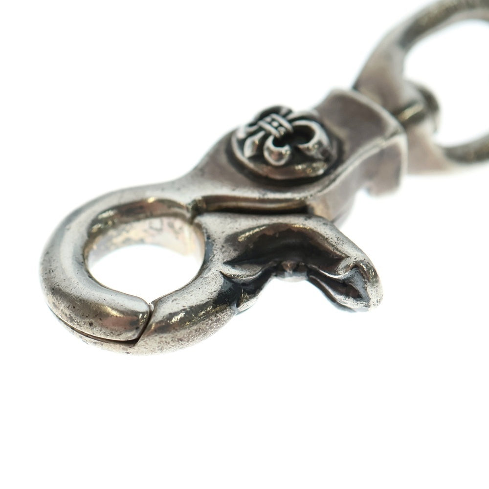 CHROME HEARTS(クロムハーツ) 2BALL SHORT-S 1クリップショート#1フレアボール ウォレットチェーン シルバー