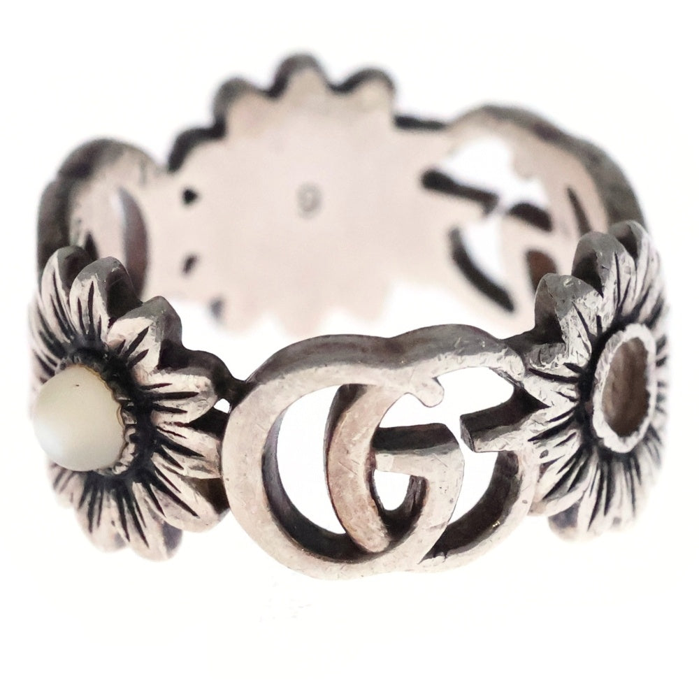 GUCCI(グッチ) ダブルG フラワー リング シルバー