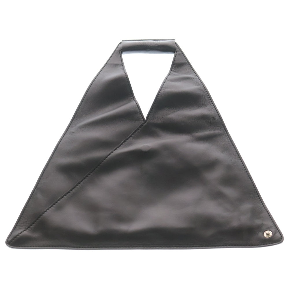 MM6 Maison Margiela(エムエムシックスメゾンマルジェラ) 22AW ジャパニーズ ミニ レザー ハンドバッグ ブラック SB5WD0014 レディース