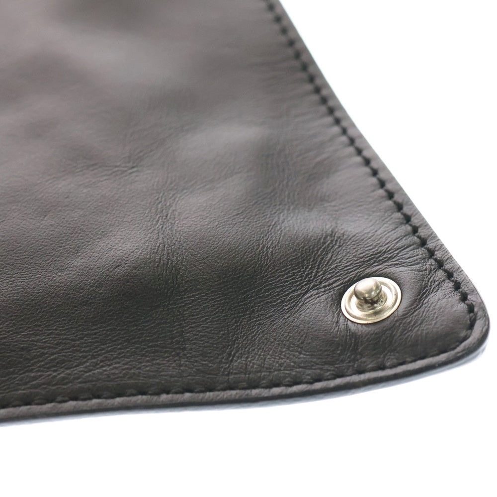 MM6 Maison Margiela(エムエムシックスメゾンマルジェラ) 22AW ジャパニーズ ミニ レザー ハンドバッグ ブラック SB5WD0014 レディース