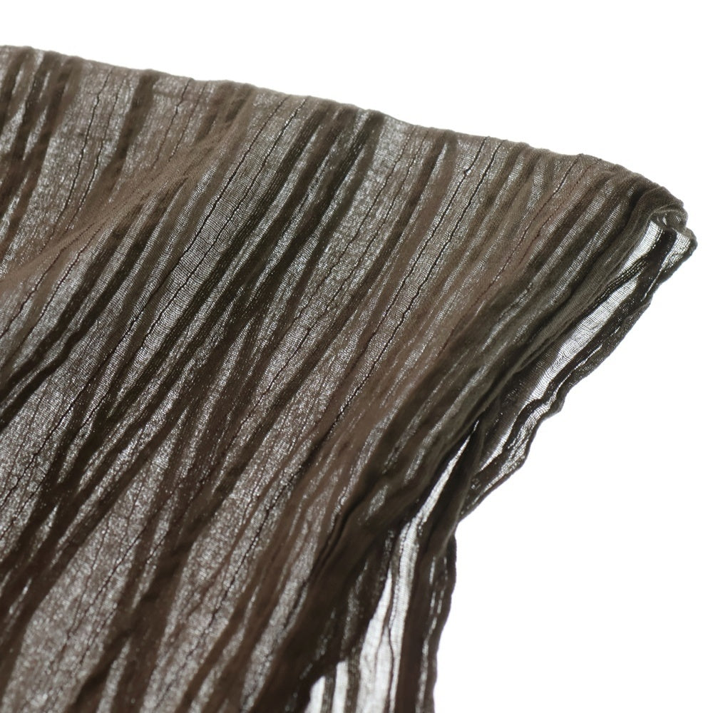 Faliero Sarti(ファリエロサルティ) 大判 ストール マフラー カーキ