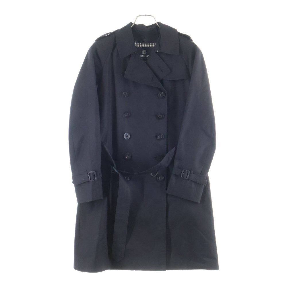 ほぼ未使用✨　アクアスキュータム　トレンチコート　ウール　ライナー　ブラック　黒 Acuascutum(アクアスキュータム) ウール ライナー付き トレンチコート