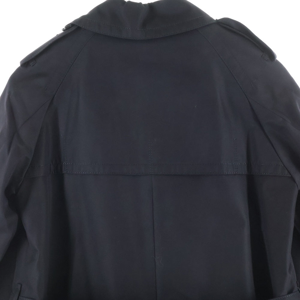 Acuascutum(アクアスキュータム) ウール ライナー付き トレンチコート ブラック レディース 1255101-99