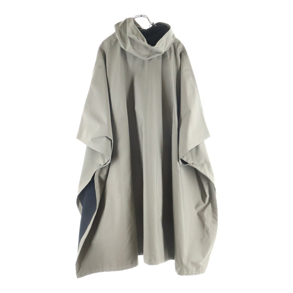 HYKE(ハイク) 20AW コットン混 フード ケープコート グレージュ レディース 202-17250