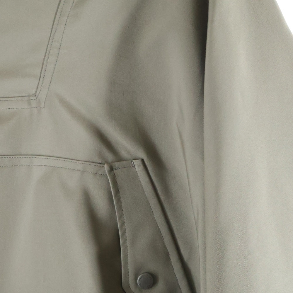 HYKE(ハイク) 20AW コットン混 フード ケープコート グレージュ レディース 202-17250