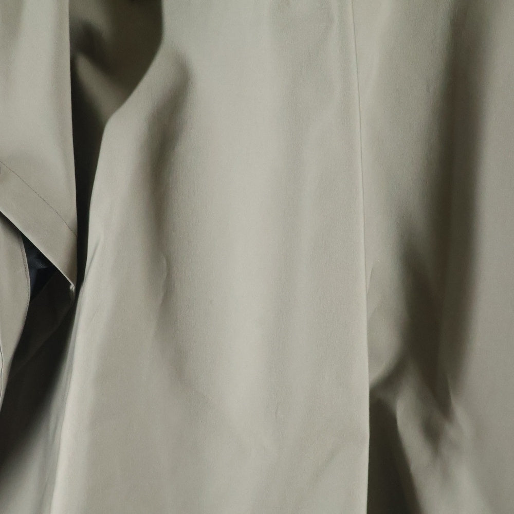 HYKE(ハイク) 20AW コットン混 フード ケープコート グレージュ レディース 202-17250