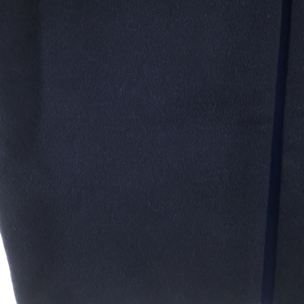 ENFOLD(エンフォルド) 18AW ウール ノーカラーコート ネイビー レディース 300BA630-1670