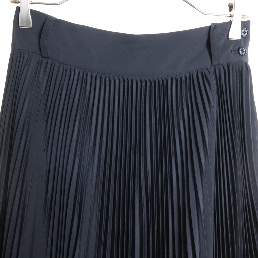 HYKE(ハイク) 19AW PLEATED SKIRT 192-14043 プリーツ スカート ブラック レディース