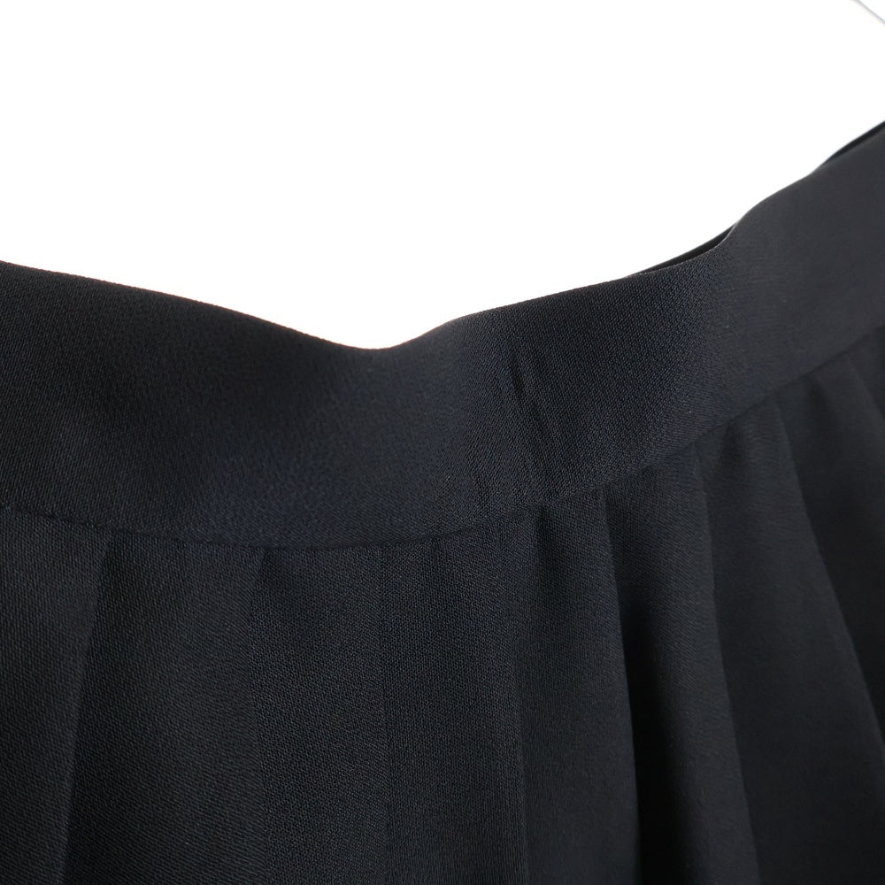 ENFOLD(エンフォルド) ポリエステル プリーツ スカート ブラック レディース 300ES131-0250