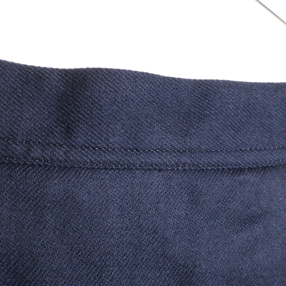 TOMORROWLAND(トゥモローランド) 23AW Ballsey ウール ミディ丈 スカート ネイビー レディース 11-05-34-05431