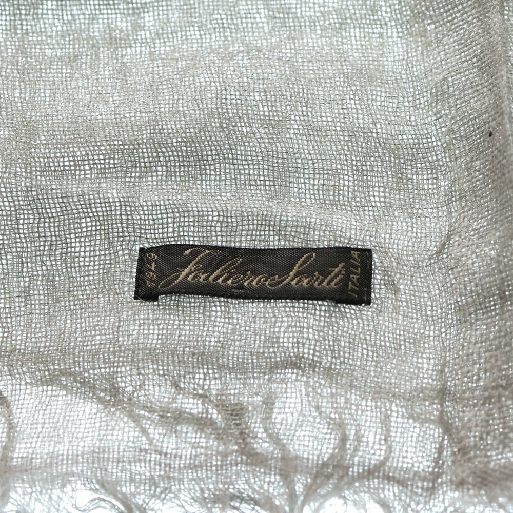 Faliero Sarti(ファリエロサルティ) 大判 ストール マフラー グレー レディース