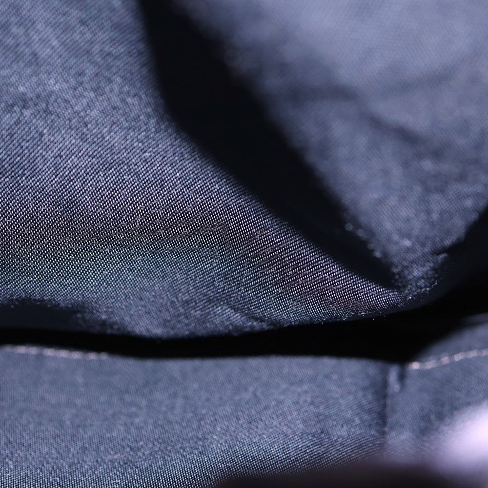 manipuri(マニプリ) スカーフ柄 ハンドバッグ ブラック/イエロー