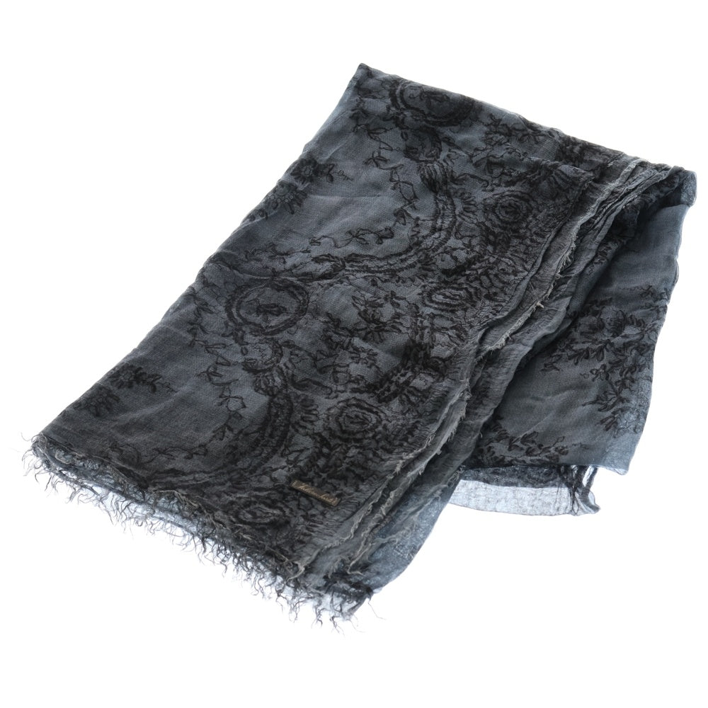 Faliero Sarti(ファリエロサルティ) 大判 ストール マフラー ネイビー