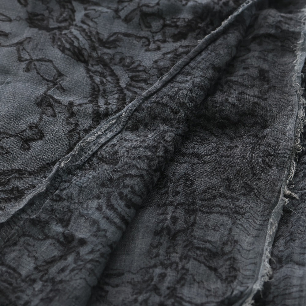 Faliero Sarti(ファリエロサルティ) 大判 ストール マフラー ネイビー